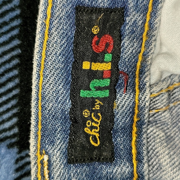 Vintage. CHIC by H.I.S. Jeans. Slight Flare. Zipper-fly. Women's size 6/7 - Picture 15 of 15
